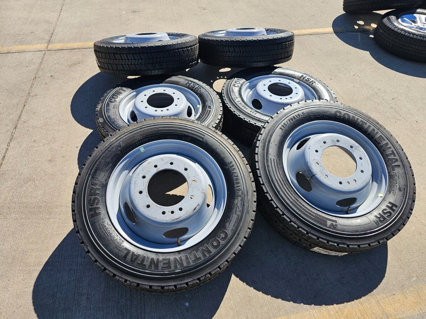 19.5" Ford F-450 Dually F-550 rims wheels RAM 4500 10x225 OEM 2023 2024 2025 NEW