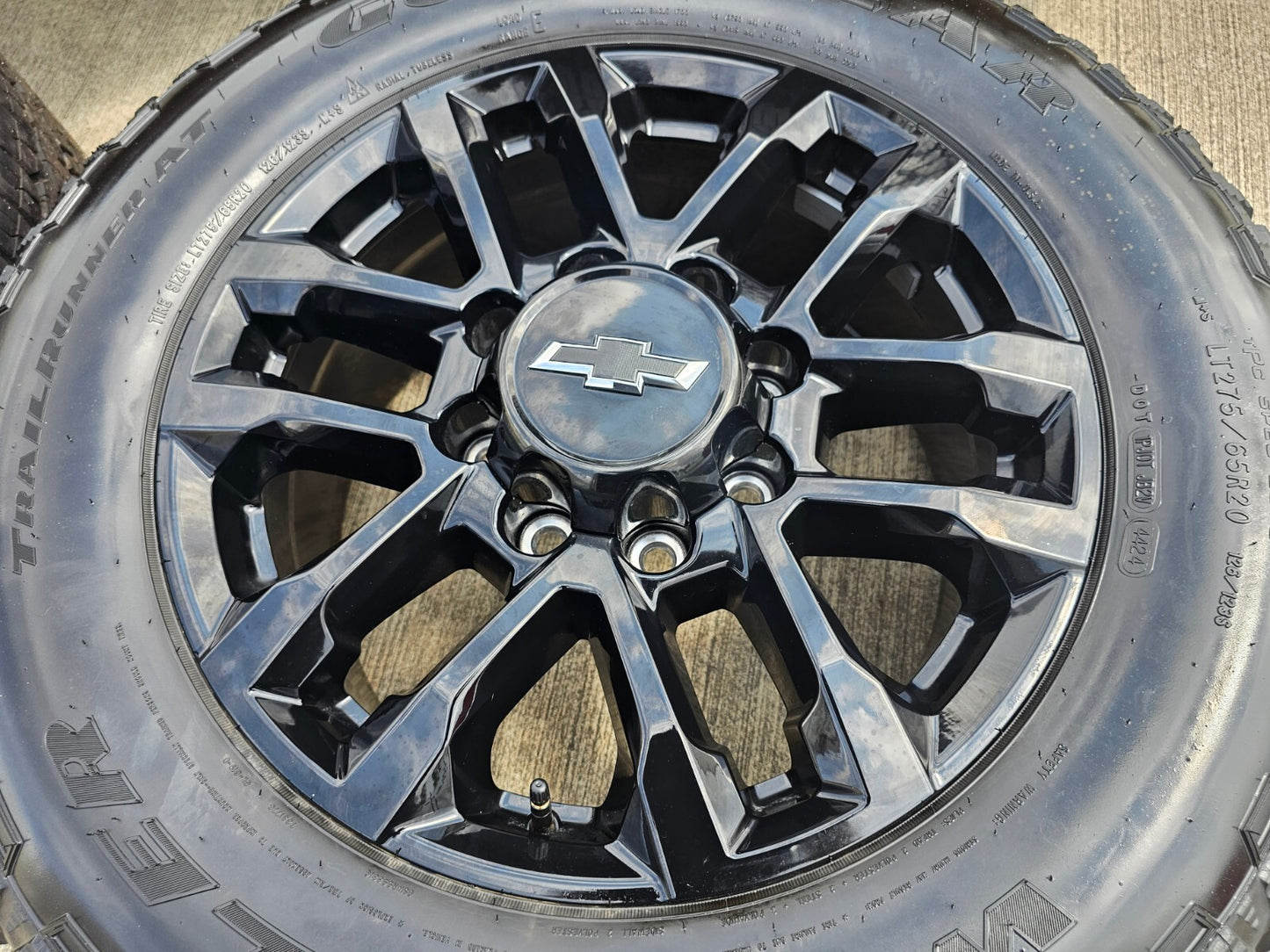 20" Chevy Silverado Trail Boss GMC AT4 2500 OEM 94030 wheels rims 2025 NEW