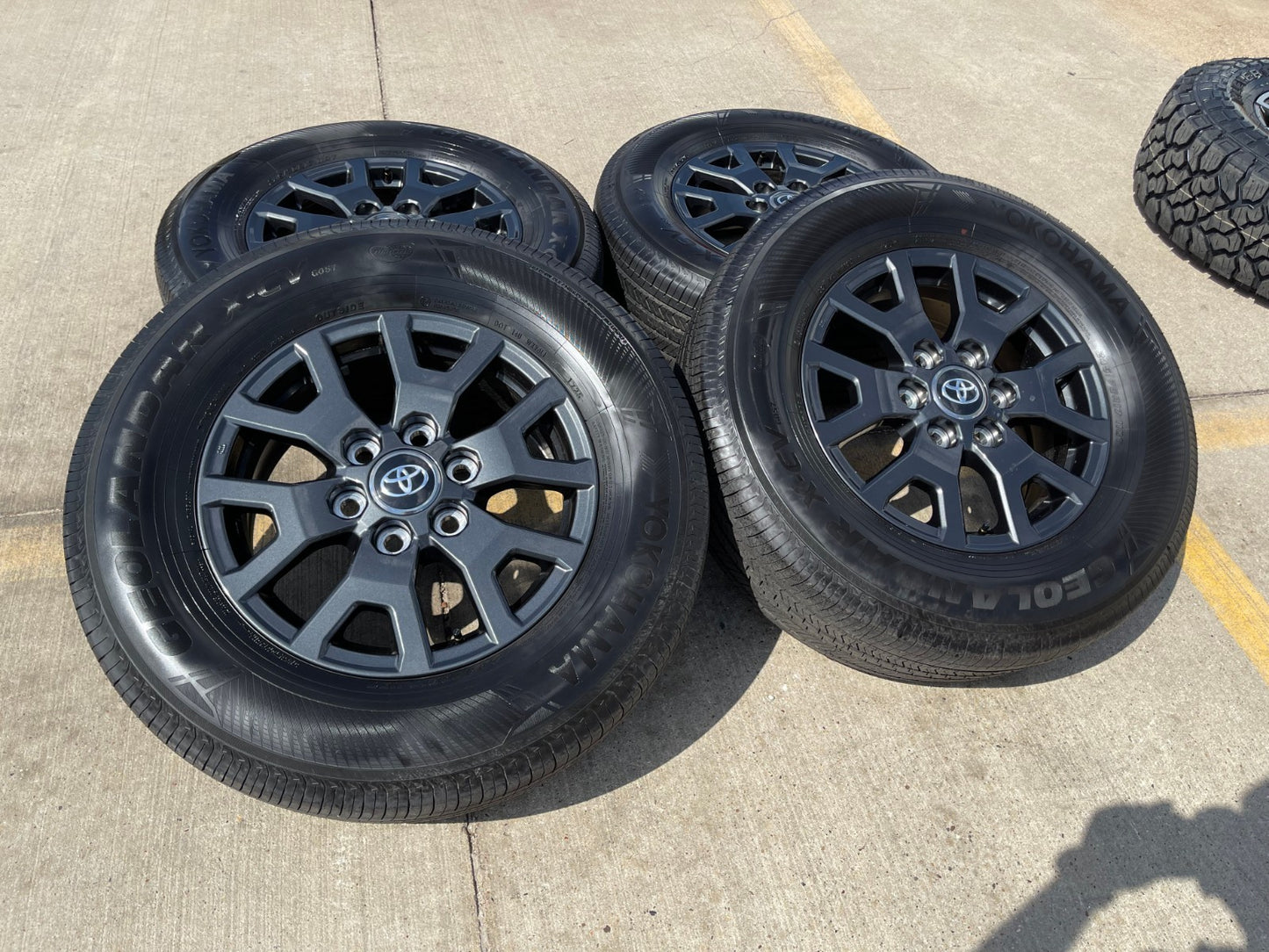 17" Toyota 4Runner Tacoma TRD OEM 42611 wheels rims tires 2024 2025 2026 NEW