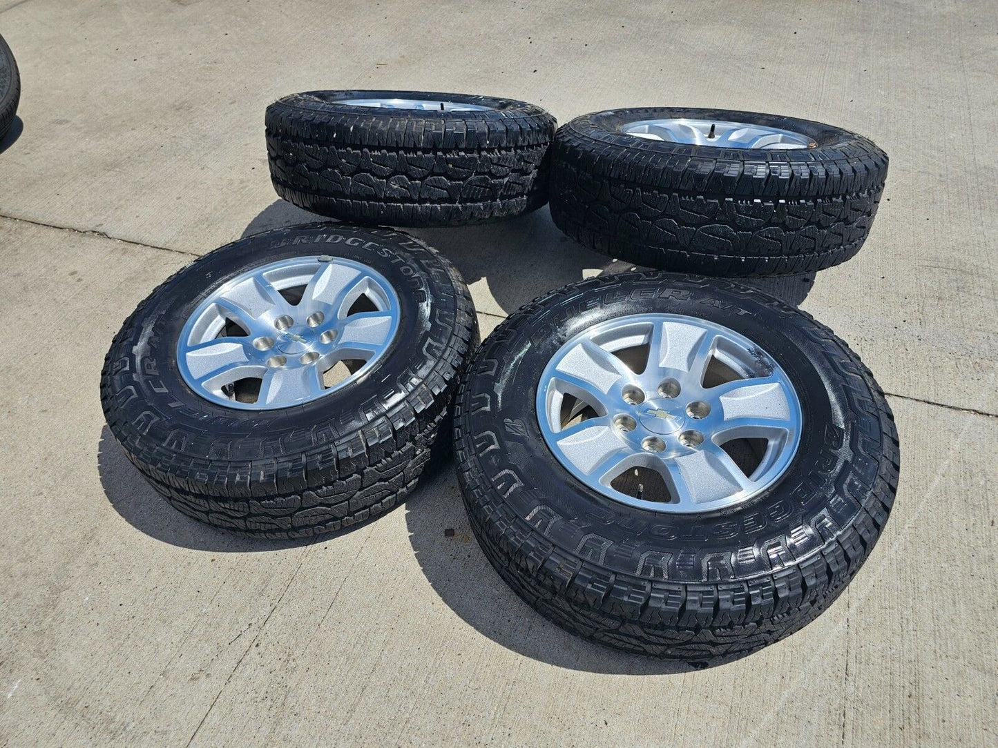 17" Chevy Silverado 1500 Tahoe Sierra OEM 5657 wheels rims 2015 2016 2017 2018