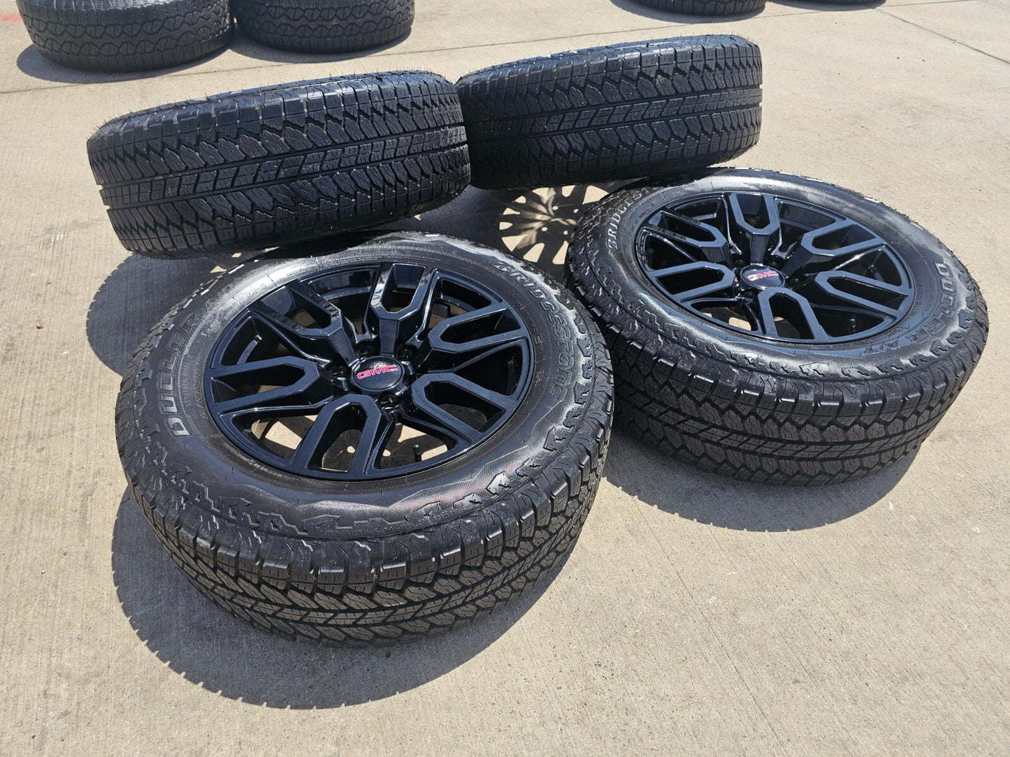 20" GMC Sierra Yukon Chevy OEM black 5914 5918 wheels rims 2024 2025 2026 NEW