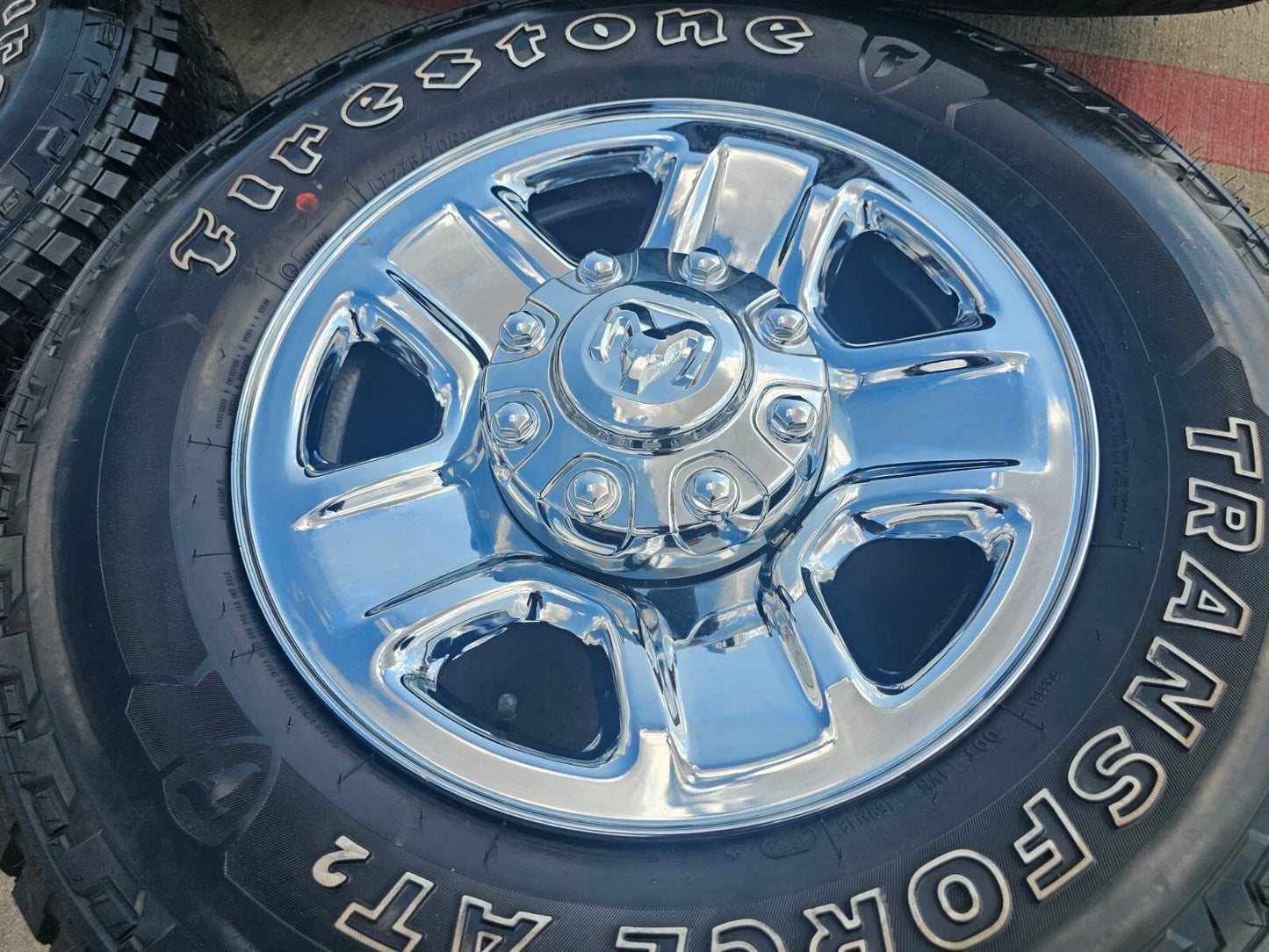 18" Dodge Ram 2500 3500 STEEL chrome OEM 2473 wheels rims 2021 2022 2023 2024