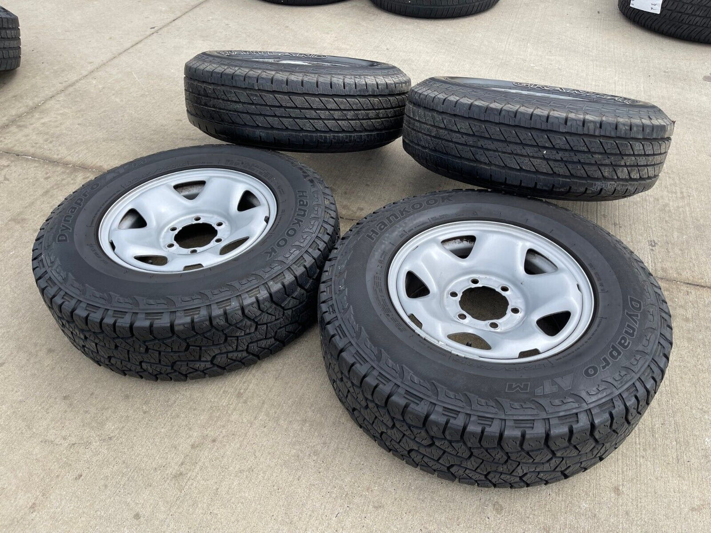 16" Toyota Tacoma OEM steel wheels rims 75192 tires 2019 2020 2021 2022 2023
