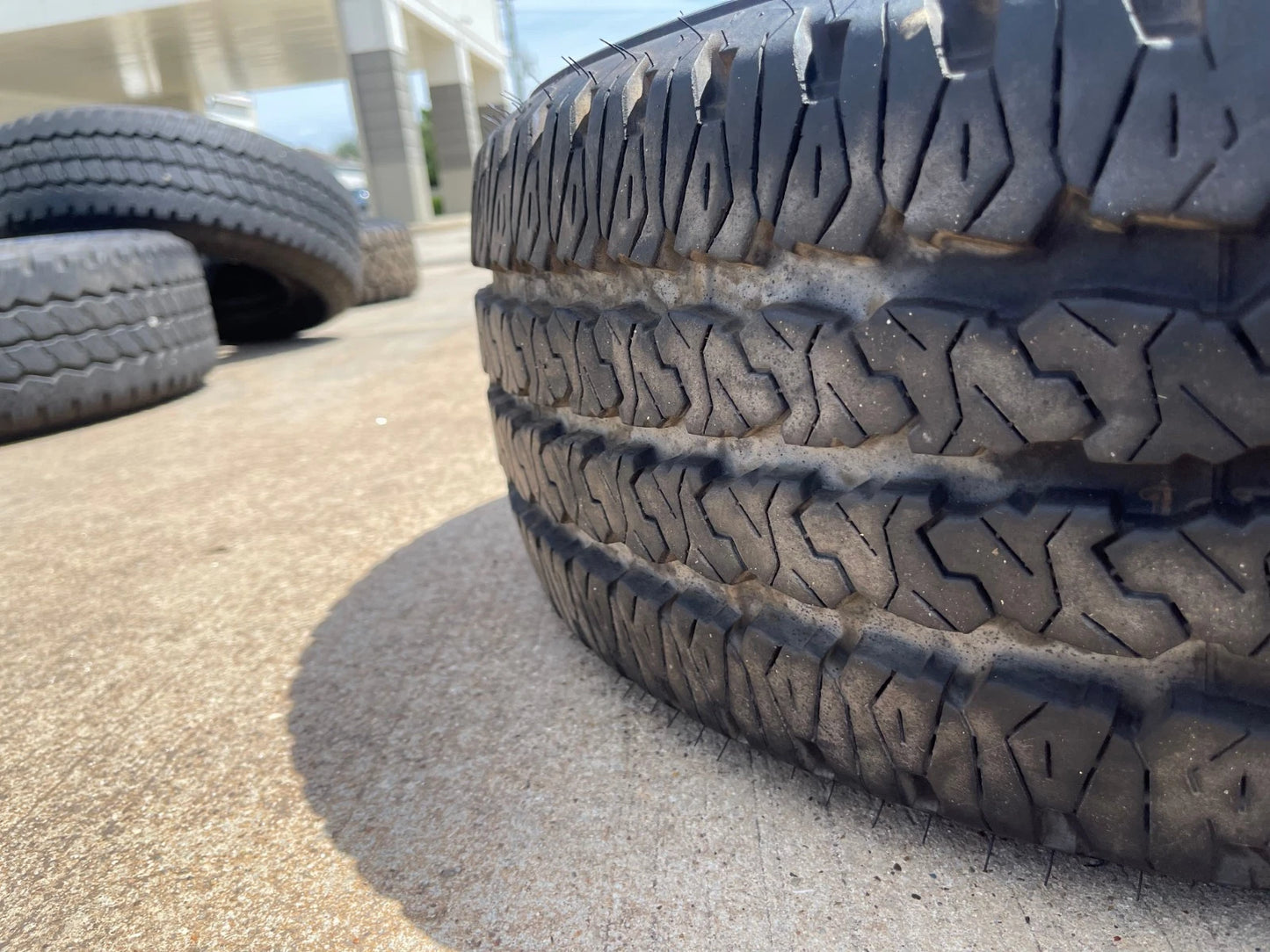(1) 285/60/20 Firestone Transforce A/T tire LT 10 ply load range E
