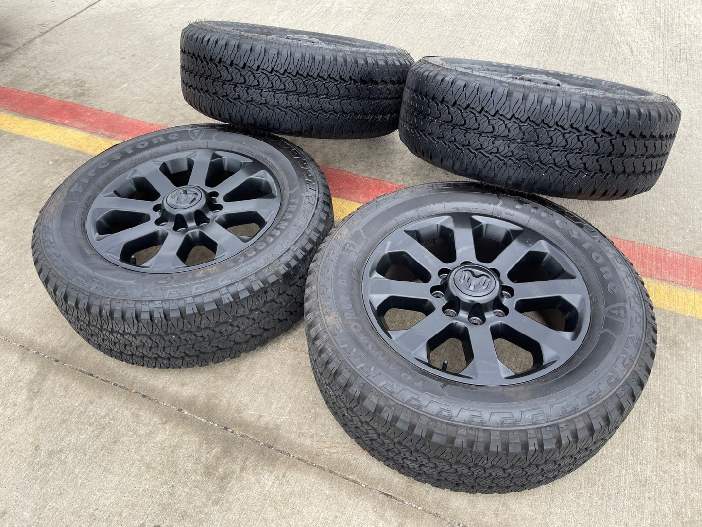 20" Dodge Ram 2500 3500 LARAMIE OEM 2700 wheels rims tires 2023 2024 2025 2026