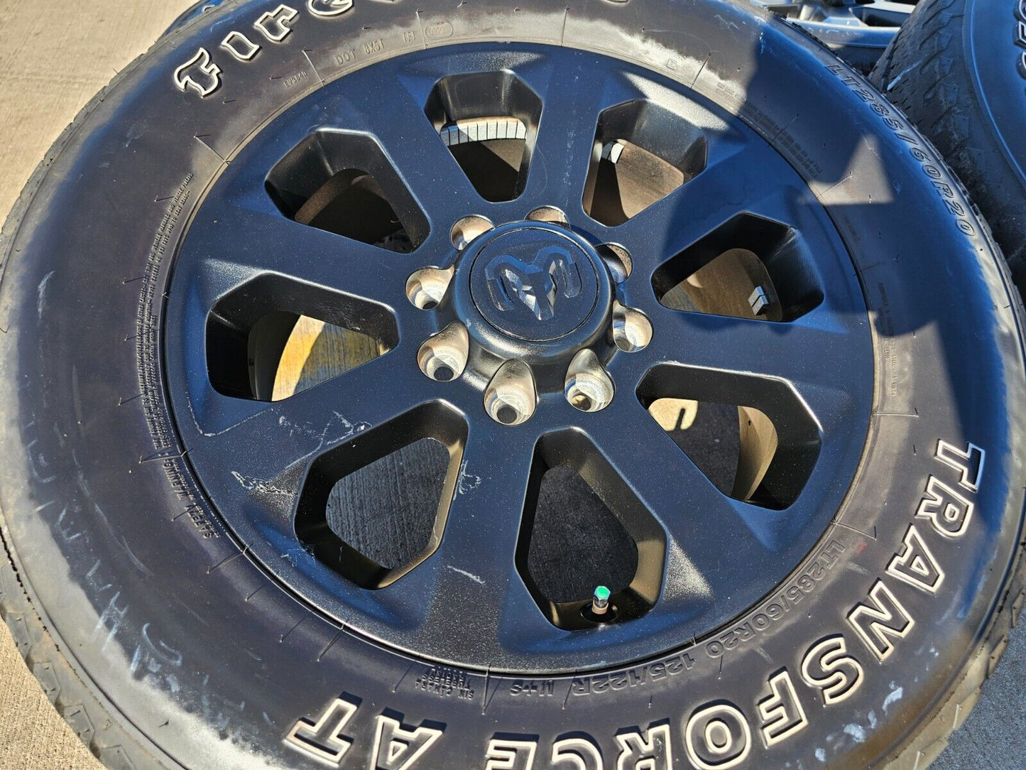 20" Dodge Ram 2500 3500 LARAMIE OEM 2700 wheels rims tires 2022 2023 2024 2025