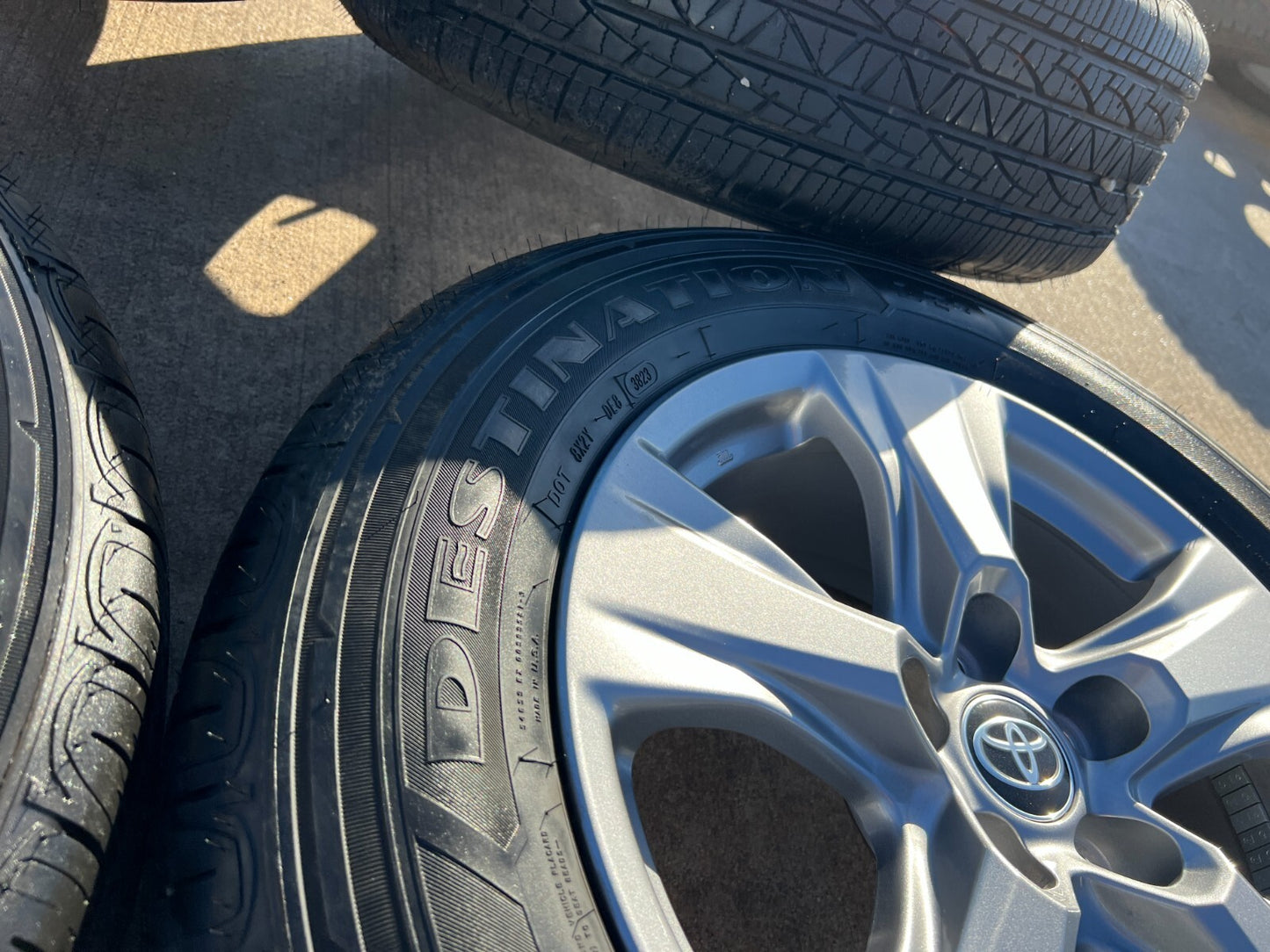 17" Toyota RAV4 OEM wheels rims 75240 Sienna CH-R tires NEW