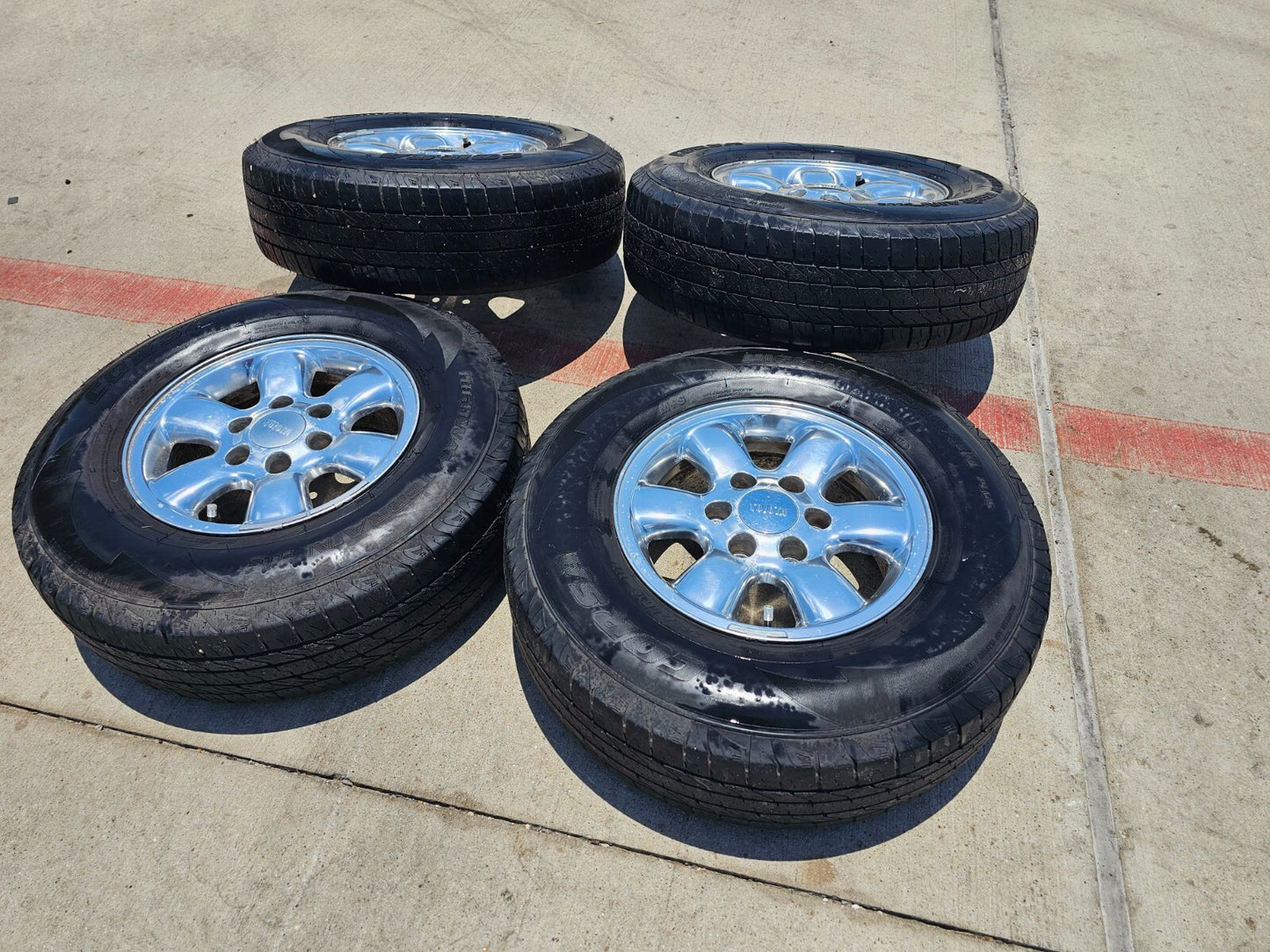 16" Toyota Tacoma OEM wheels rims tires