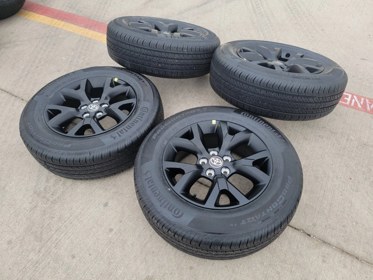 17" Toyota Rav4 OEM wheels rims black Camry Avalon Highlander NEW