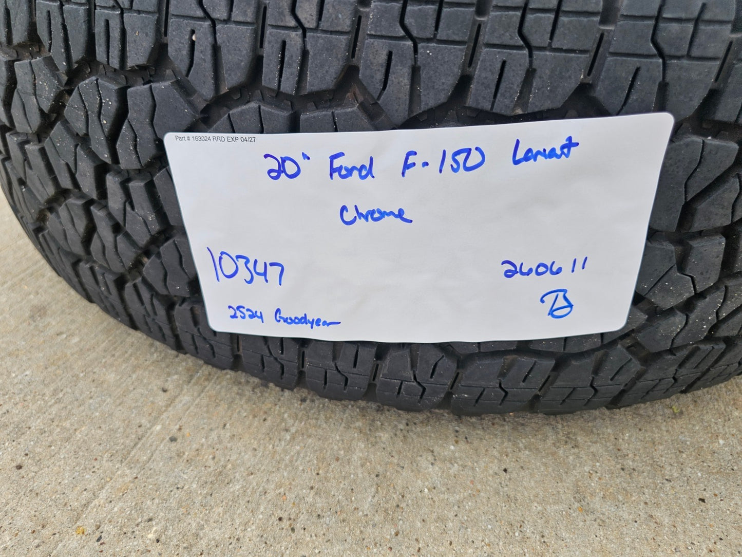 20" Ford F-150 OEM rims wheels chrome Expedition RIM# 10347 FITS 2004-2027