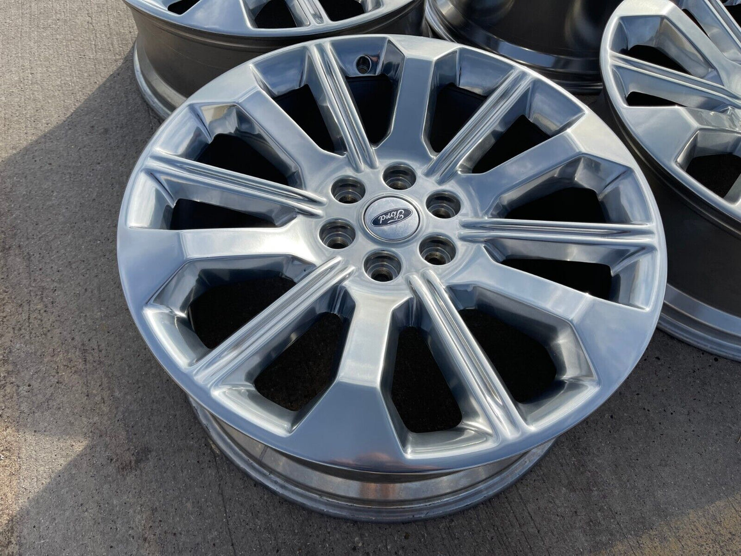22" Ford F-150 LIMITED OEM rims wheels 10349 95103 2021 2022 2023 2024 2025 NEW