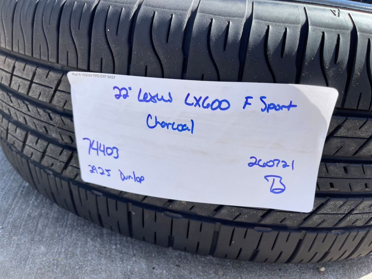 22" Lexus LX600 FORGED F SPORT OEM 74403 wheels rims SET GX550 Tundra 2026 NEW