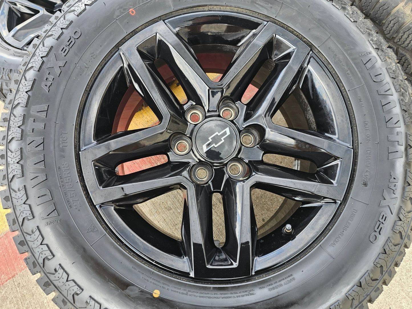 18" Chevy Silverado Tahoe Z71 ZR2 OEM 5911 wheels rims tires