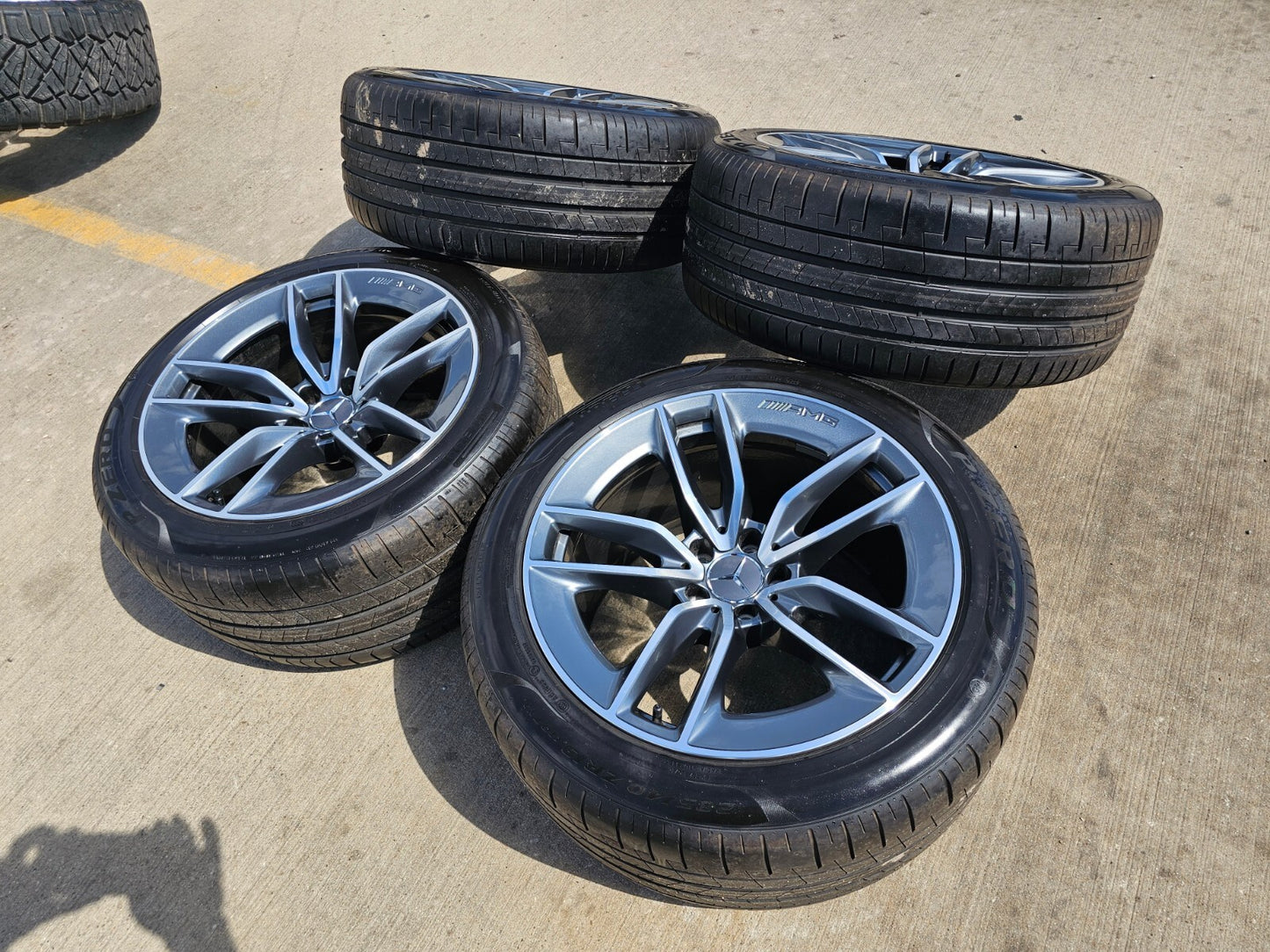 19" Mercedes AMG GT GT43 GT53 OEM wheels rims tires NEW