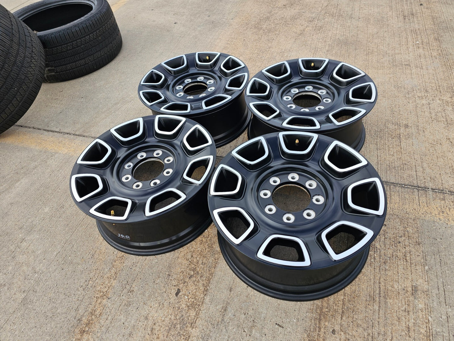 20" Ford F-250 F-350 OEM Lariat Platinum 10486 wheels rims 2024 2025 2026 NEW