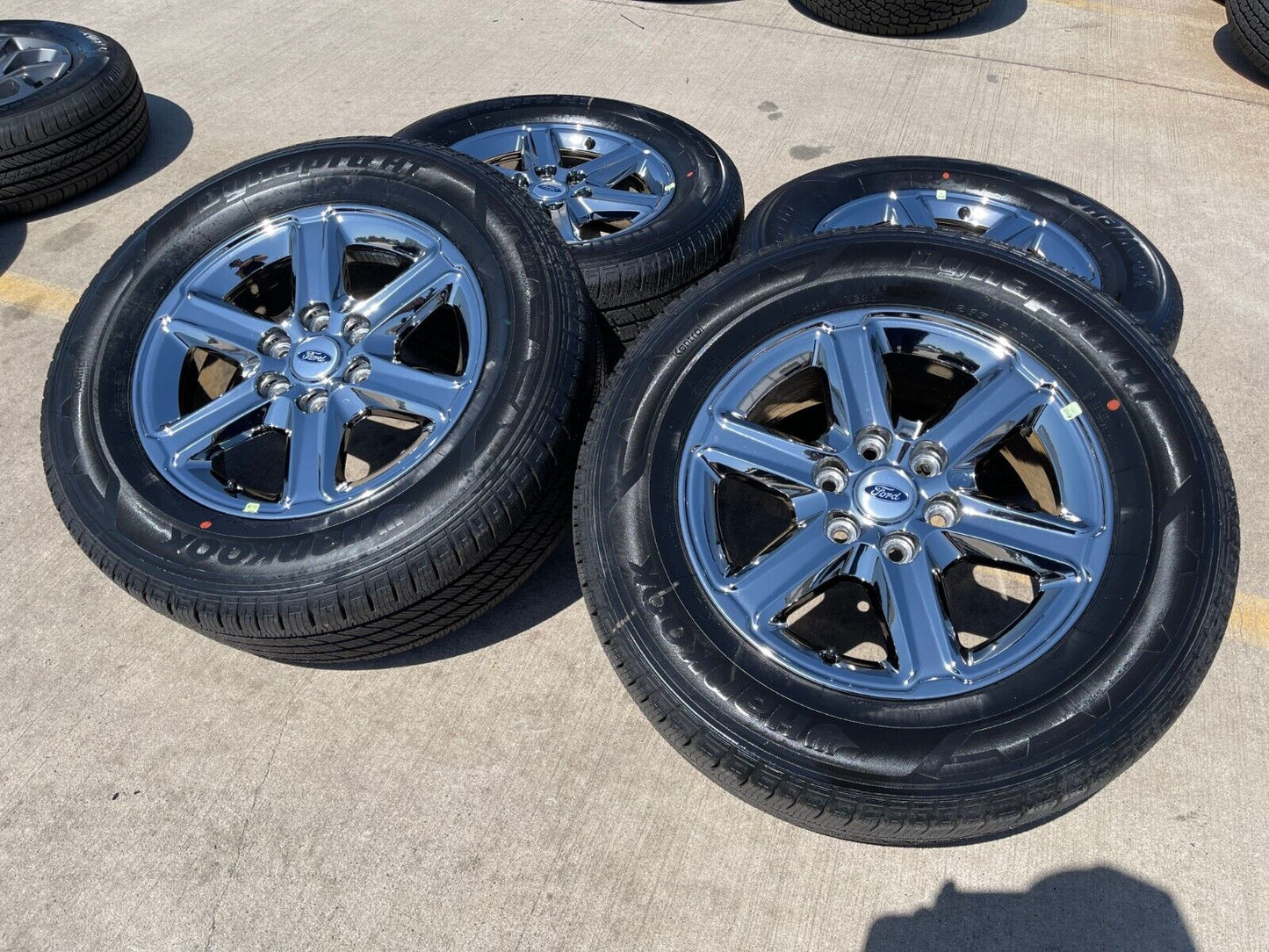 18" Ford F-150 Expedition OEM chrome rims wheels tires 2024 2025 NEW