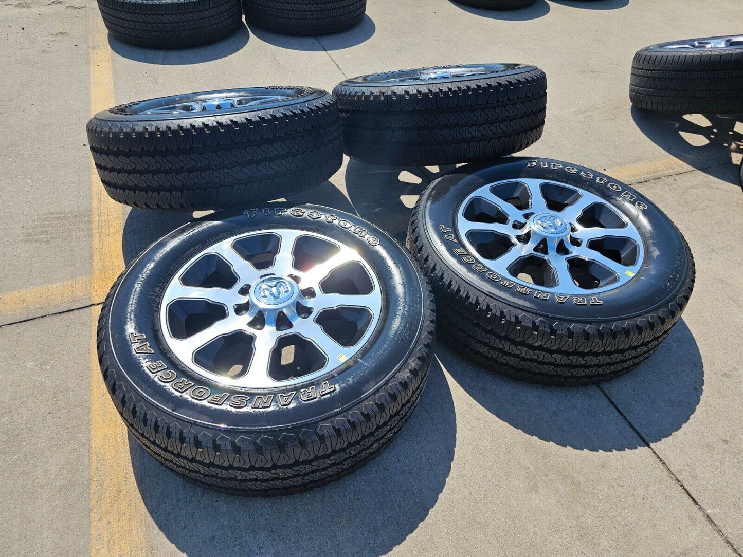 20" Dodge Ram 2500 3500 OEM wheels rims 2698 2699 tires 2022 2023 2024 2025 NEW