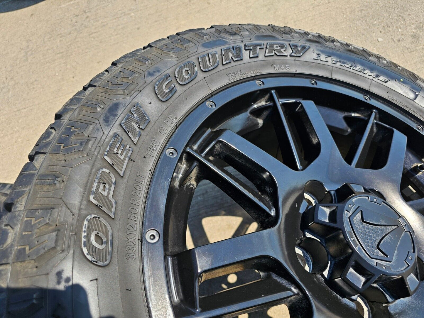 20" Toyota Tundra TSS TRD T Force OEM black wheels rims 5x150 tires