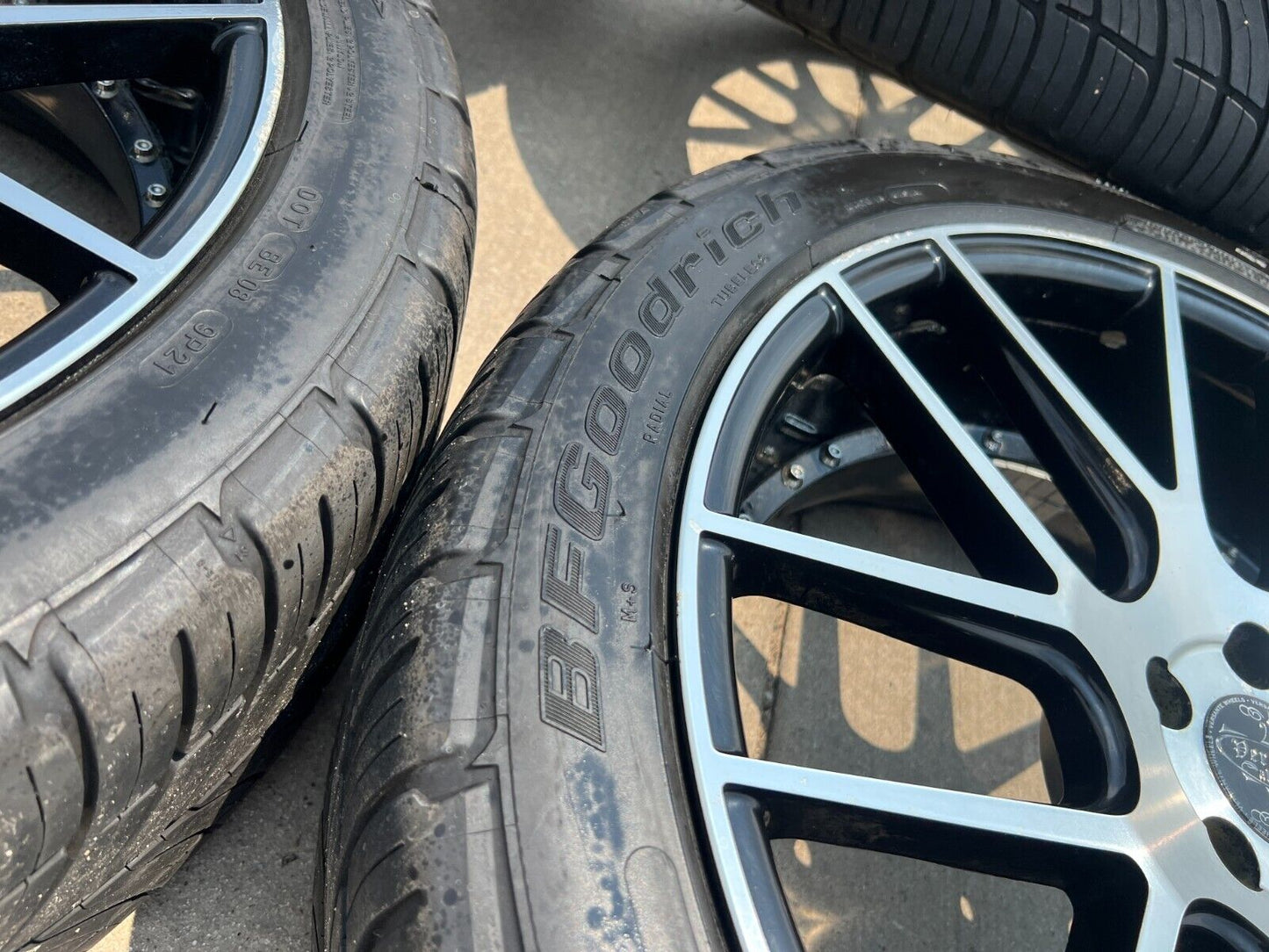 20x8.5 Versante 234 Lincoln Nautilus Ford Edge rims wheels tires 5x108 5x4.25