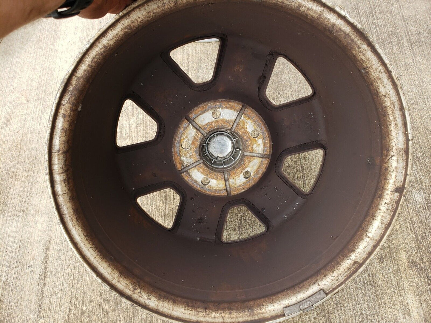 17" Jeep Commander OEM chrome wheel rim 9066 spare 2006 2007 2008 2009 2010