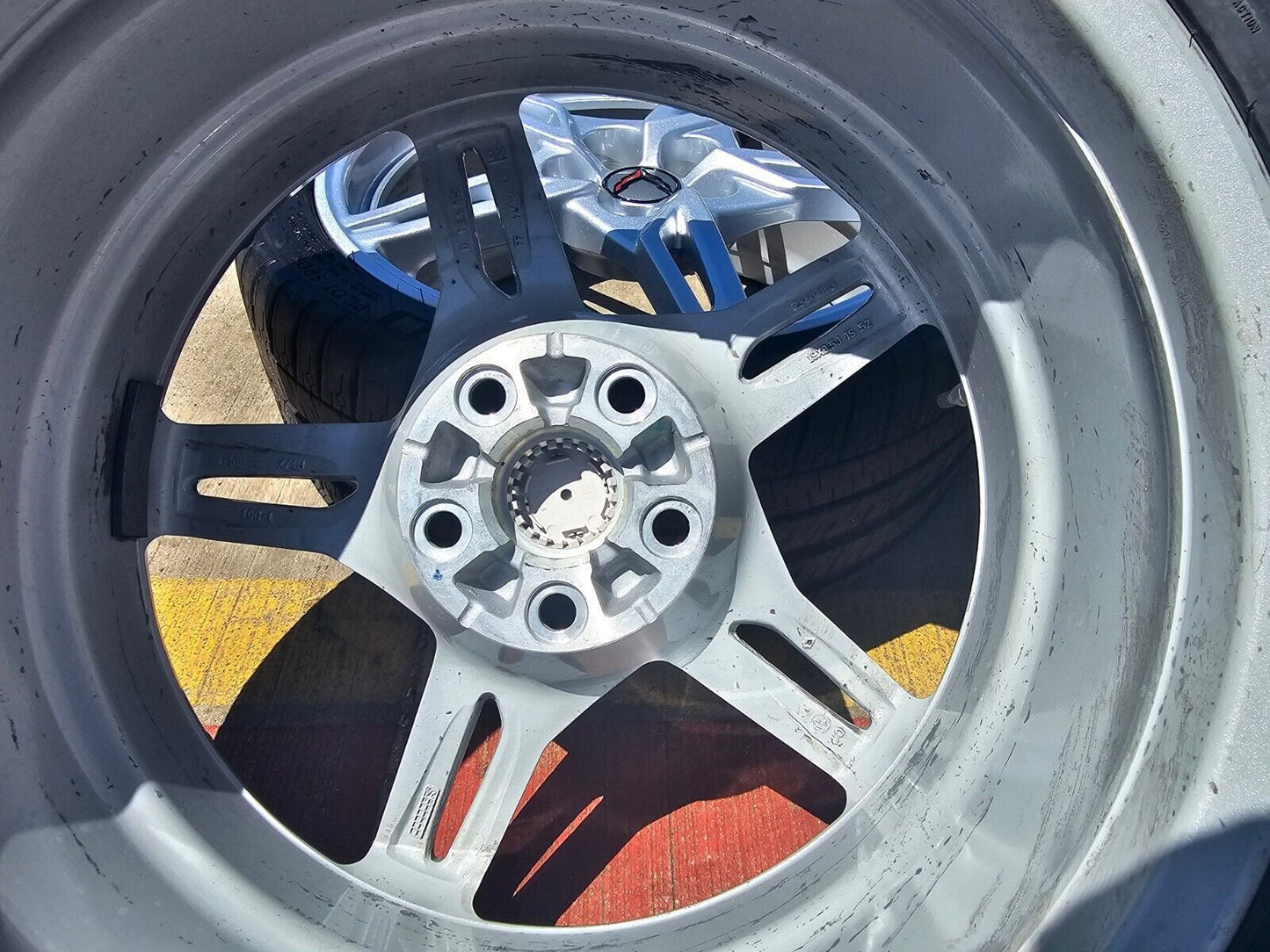 19" + 20" Chevy Corvette C8 OEM wheels rims 14007 14008 tires 2022 2023 2024 NEW