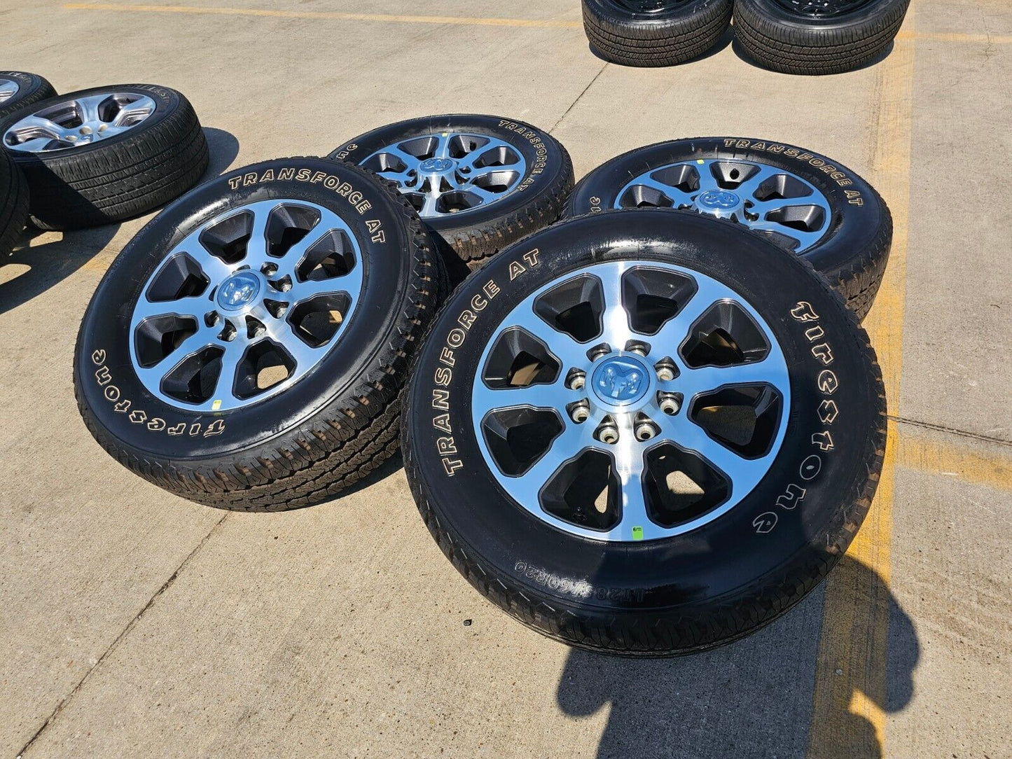 20" Dodge Ram 2500 3500 OEM wheels rims 2698 2699 tires 2022 2023 2024 2025 NEW