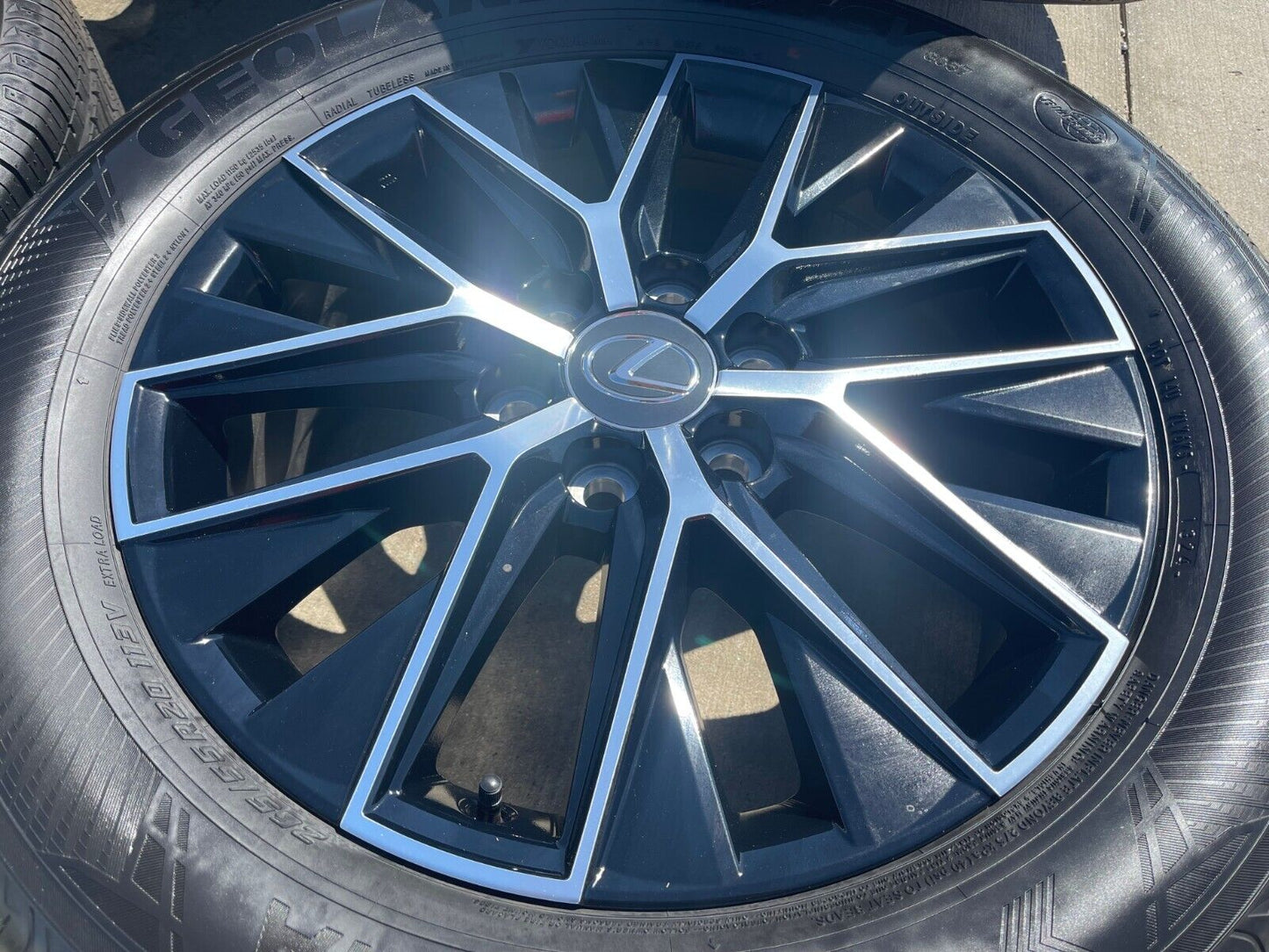 20" Lexus GX550 OEM wheels rims Toyota Land Cruiser Tundra 10545 LX600 2025 NEW