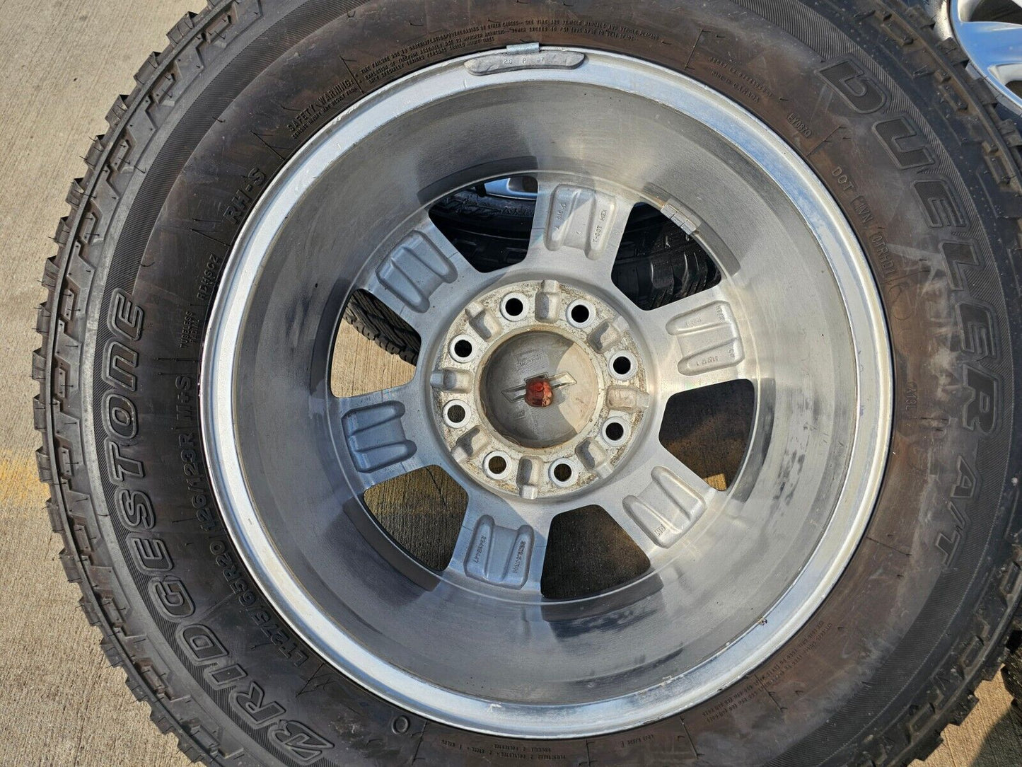 20" Chevy Silverado GMC 2500 OEM 5803 wheels rims tires