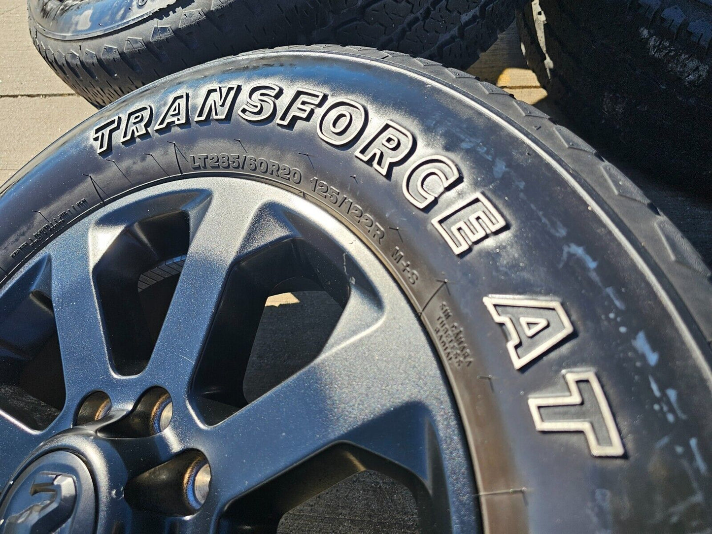 20" Dodge Ram 2500 3500 LARAMIE OEM 2700 wheels rims tires 2022 2023 2024 2025