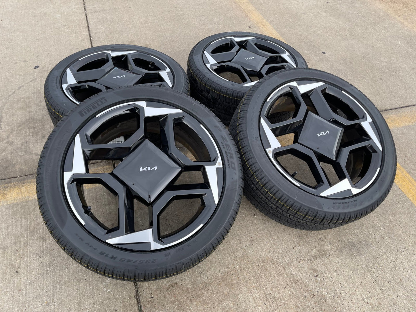 18" Kia K4 K5 OEM wheels rims tires Sonata Stinger Forte Optima 2025 2026 NEW