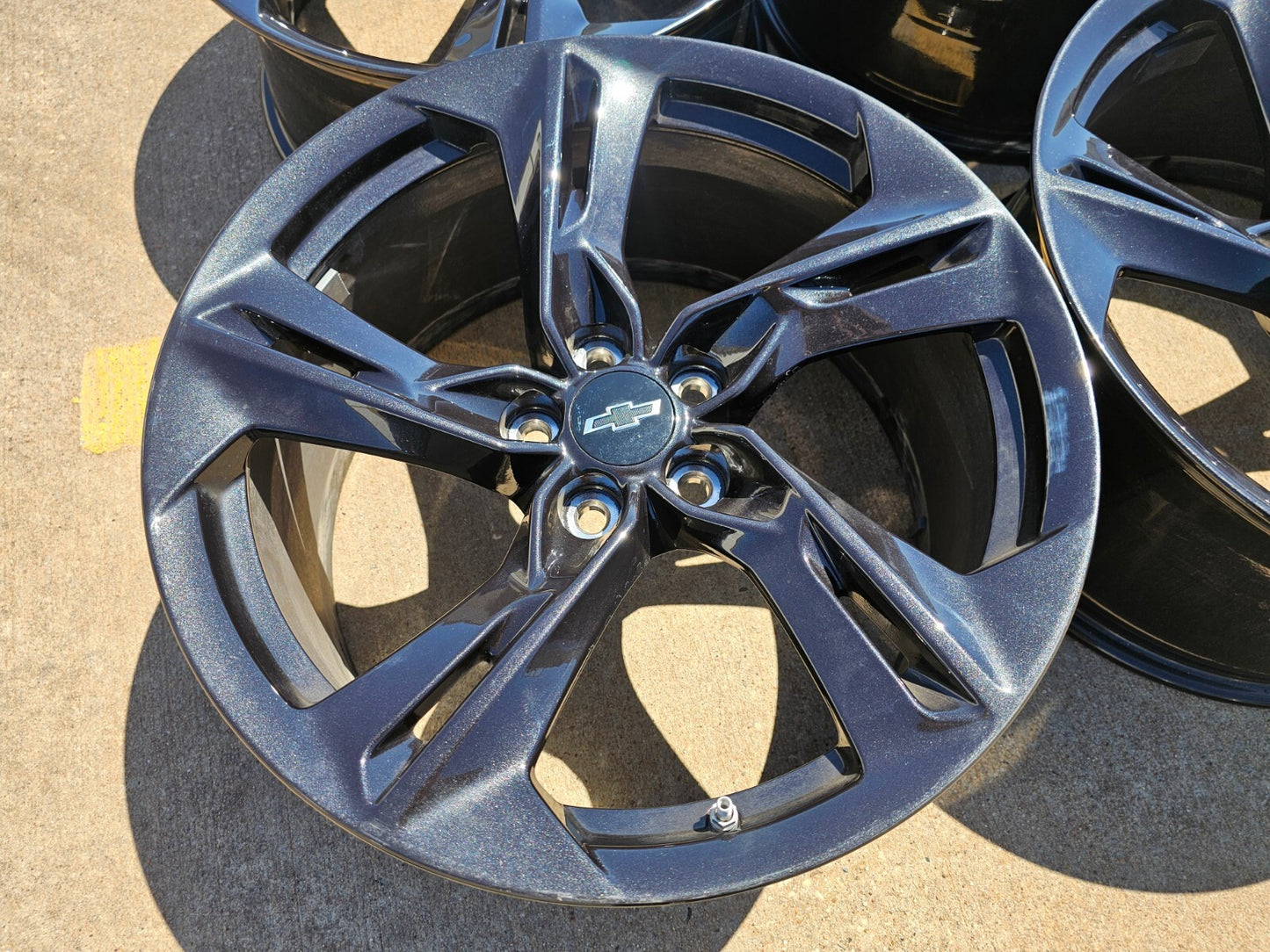 20" Chevy Camaro SS ZL1 OEM staggered wheels rims 5874 5878 NEW