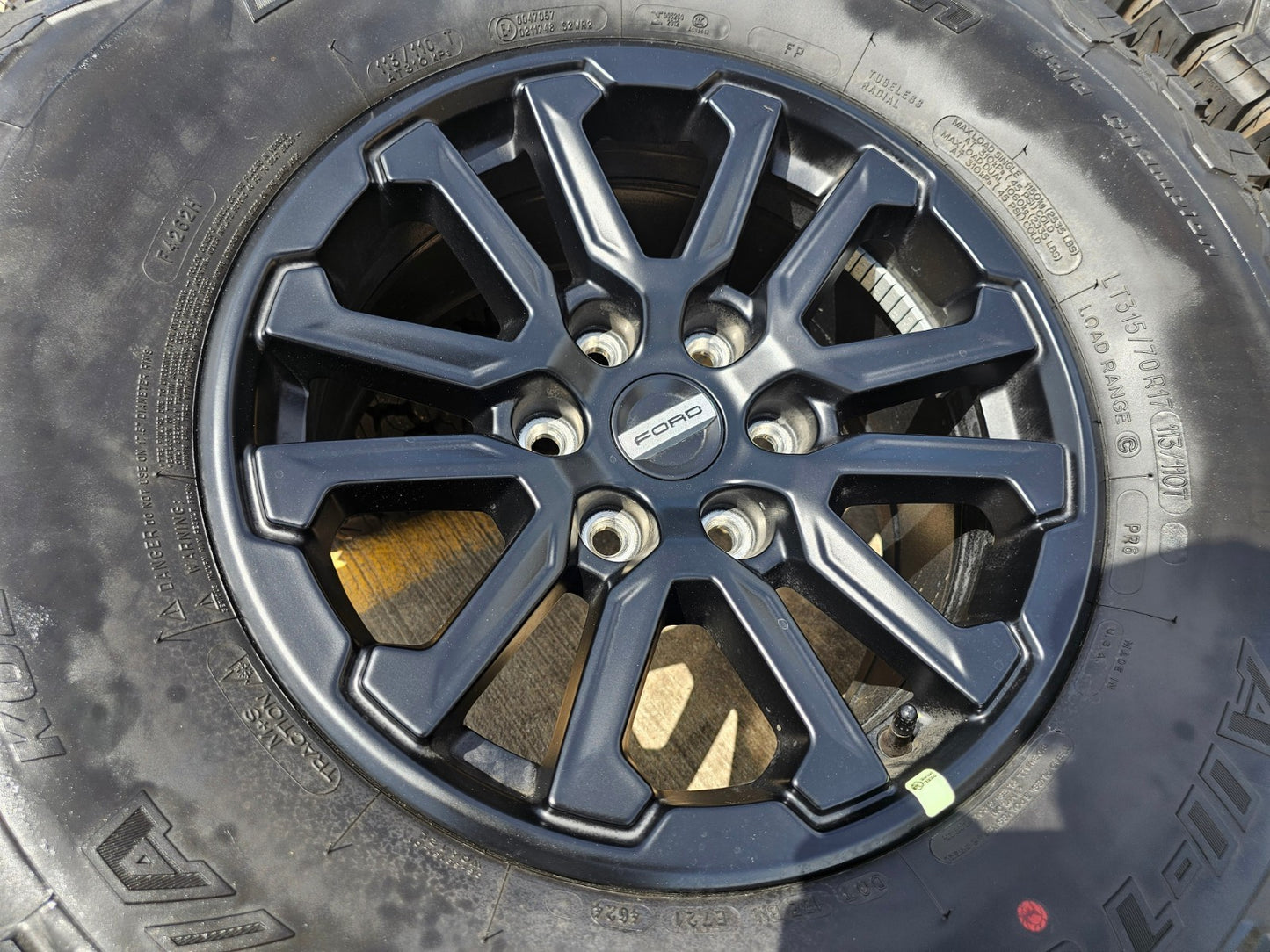 17" Ford F-150 Raptor OEM rims wheels Bronco 2023 2024 2025 2026 NEW