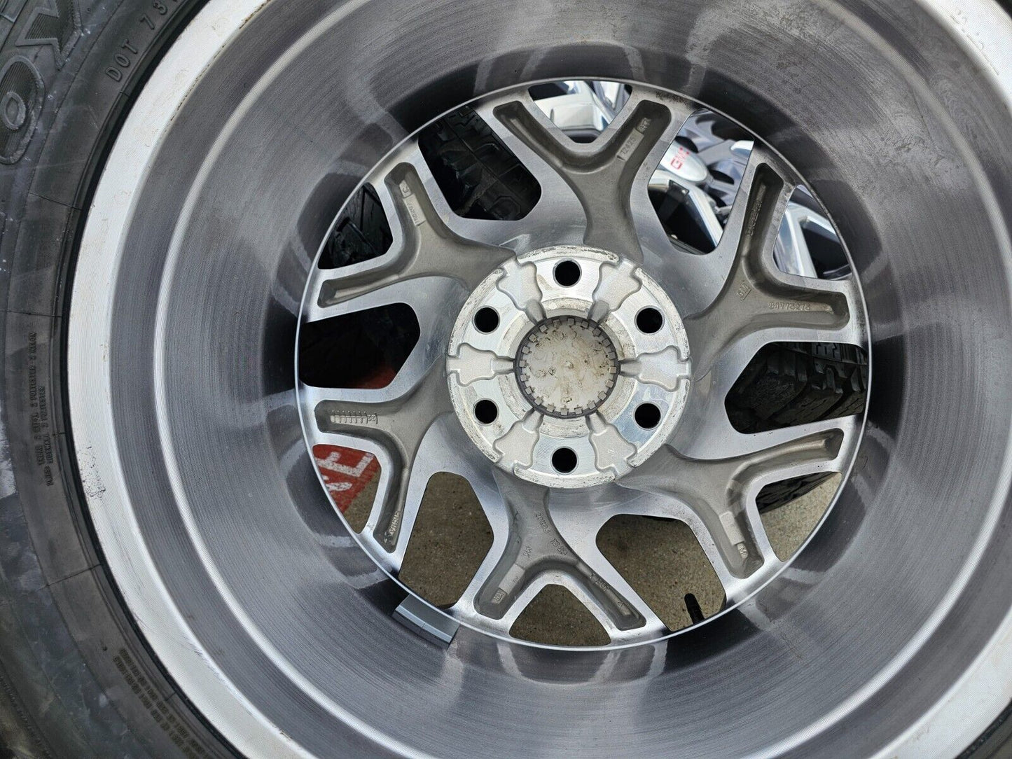 20" GMC Sierra Yukon AT4 Tahoe Silverado OEM wheels rims 95369 TOYO A/T2
