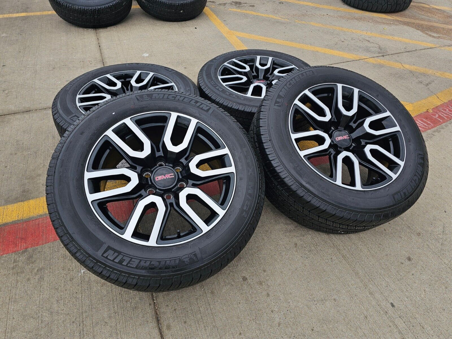 20" GMC Sierra Yukon Chevy OEM black 5914 5918 wheels rims 2023 2024 2025