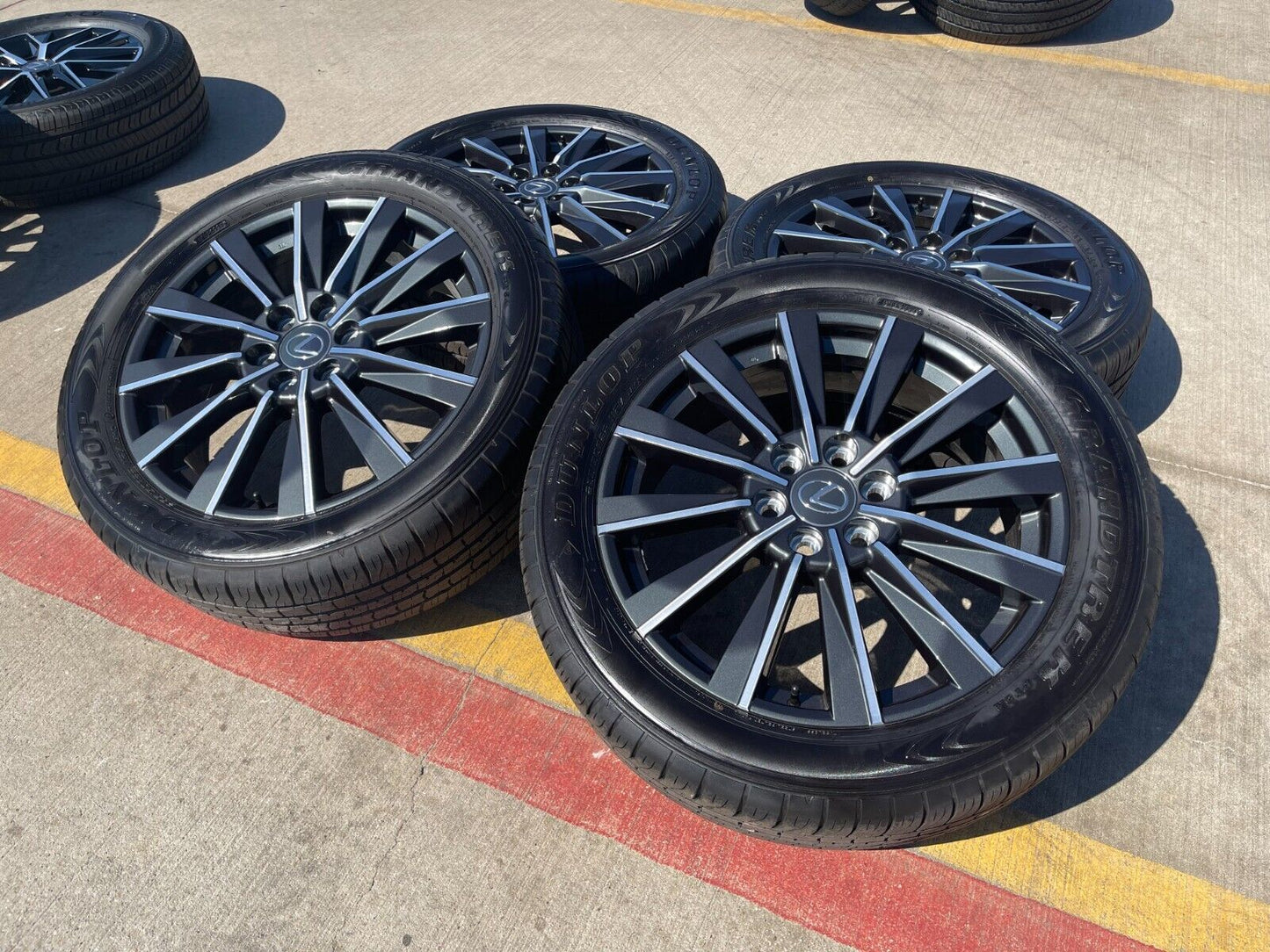 22" Lexus GX550 OEM wheels rims Toyota Land Cruiser Tundra 78519 LX600 2025 NEW