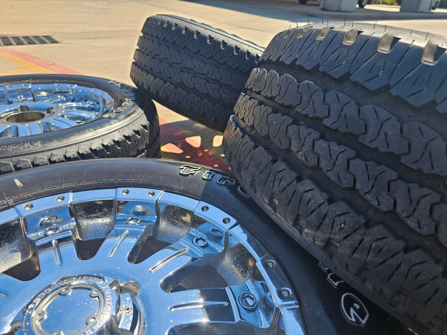 18" Toyota Tundra Sequoia OEM wheels rims tires 75281 LX600 2023 2024 2025