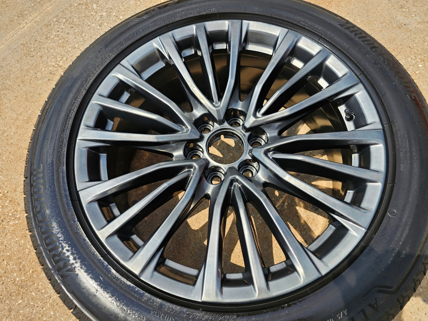 22" Cadillac Escalade V Platinum OEM 4883 95479 wheel rim 2023 2024 2025 NEW