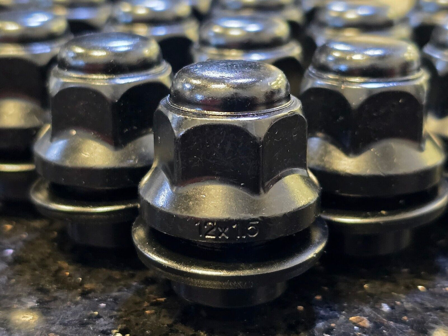 (20) OEM 12x1.5 Toyota Camry lug nuts polished Avalon Corolla Rav4 lugs RX350
