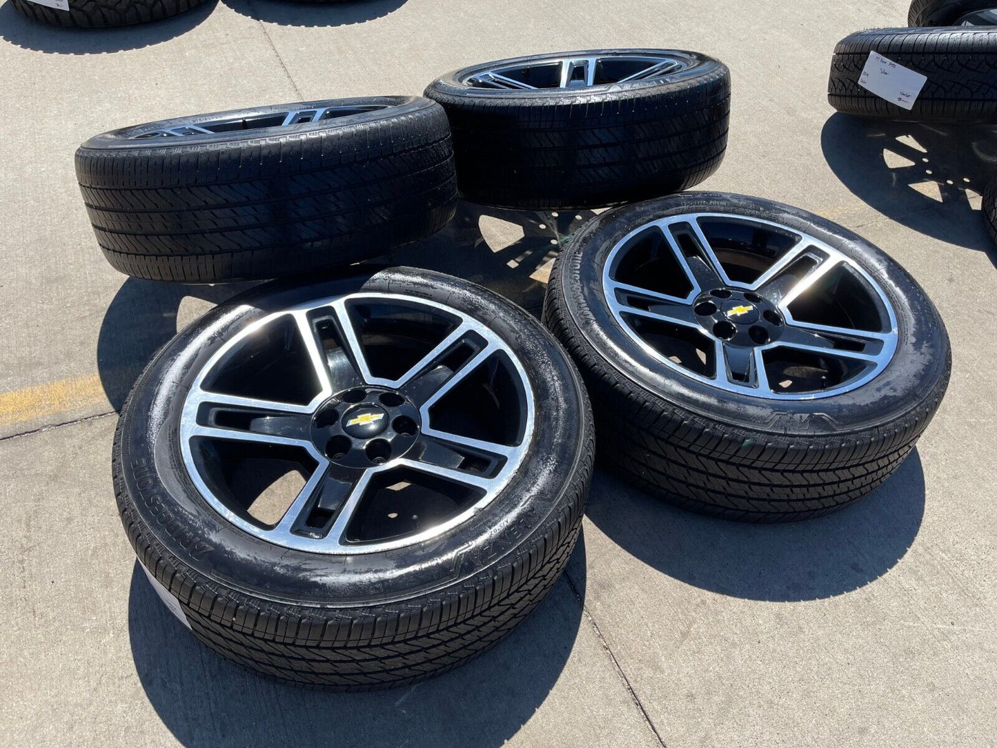 22" Chevy Tahoe GMC Yukon Sierra OEM Replica wheels rims Silverado 5664 Escalade