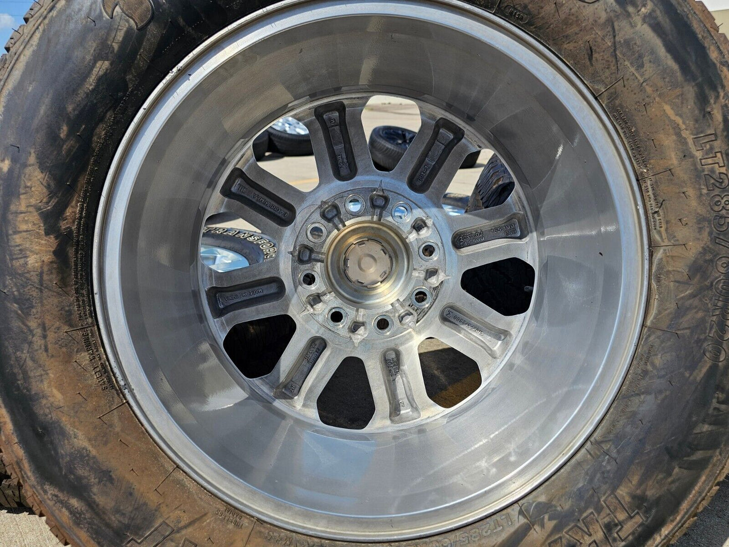 20" Dodge Ram 2500 3500 LARAMIE OEM 2700 wheels rims A/T tires 2023 2024 NEW
