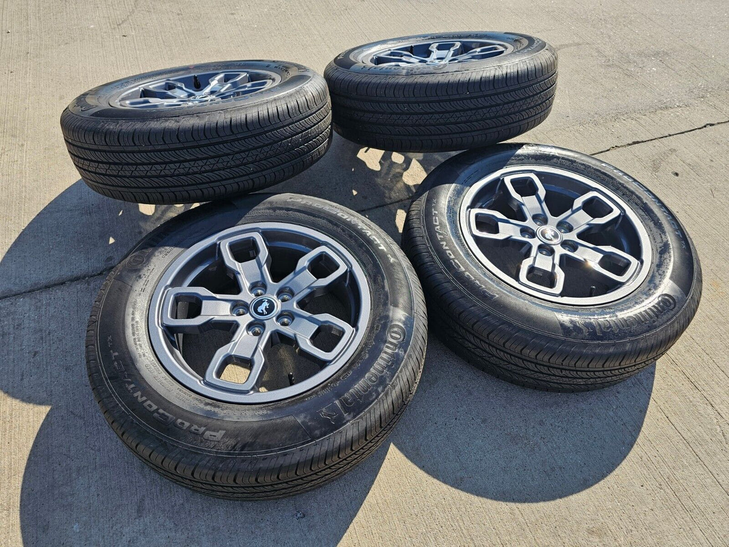 17" Ford Bronco Sport Maverick rims wheels 95019 10325 OEM 2023 2024 2025 NEW