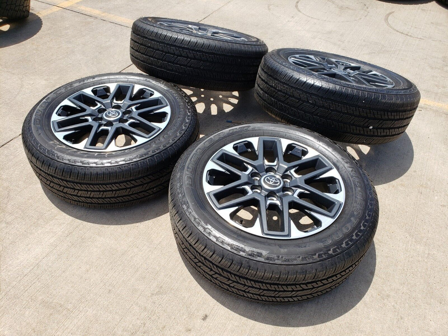 20" Toyota Tundra TSS TRD OEM wheels rims tires 95295 Sequoia 2023 2024 2025 NEW
