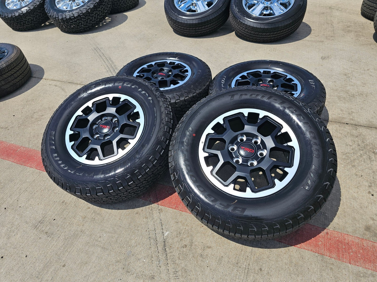17" Toyota Tacoma 4Runner TRD OEM 10638 95893 42611 wheels rims 2025 2026 NEW