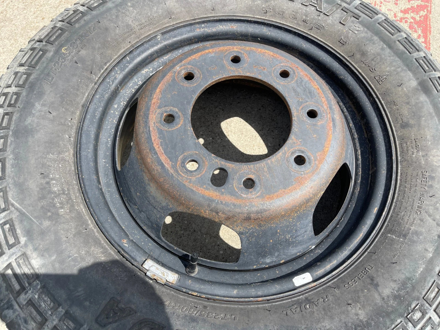 17" Dodge Ram 3500 Dually 8x200 wheel rim 2703 2704 OEM KENDA