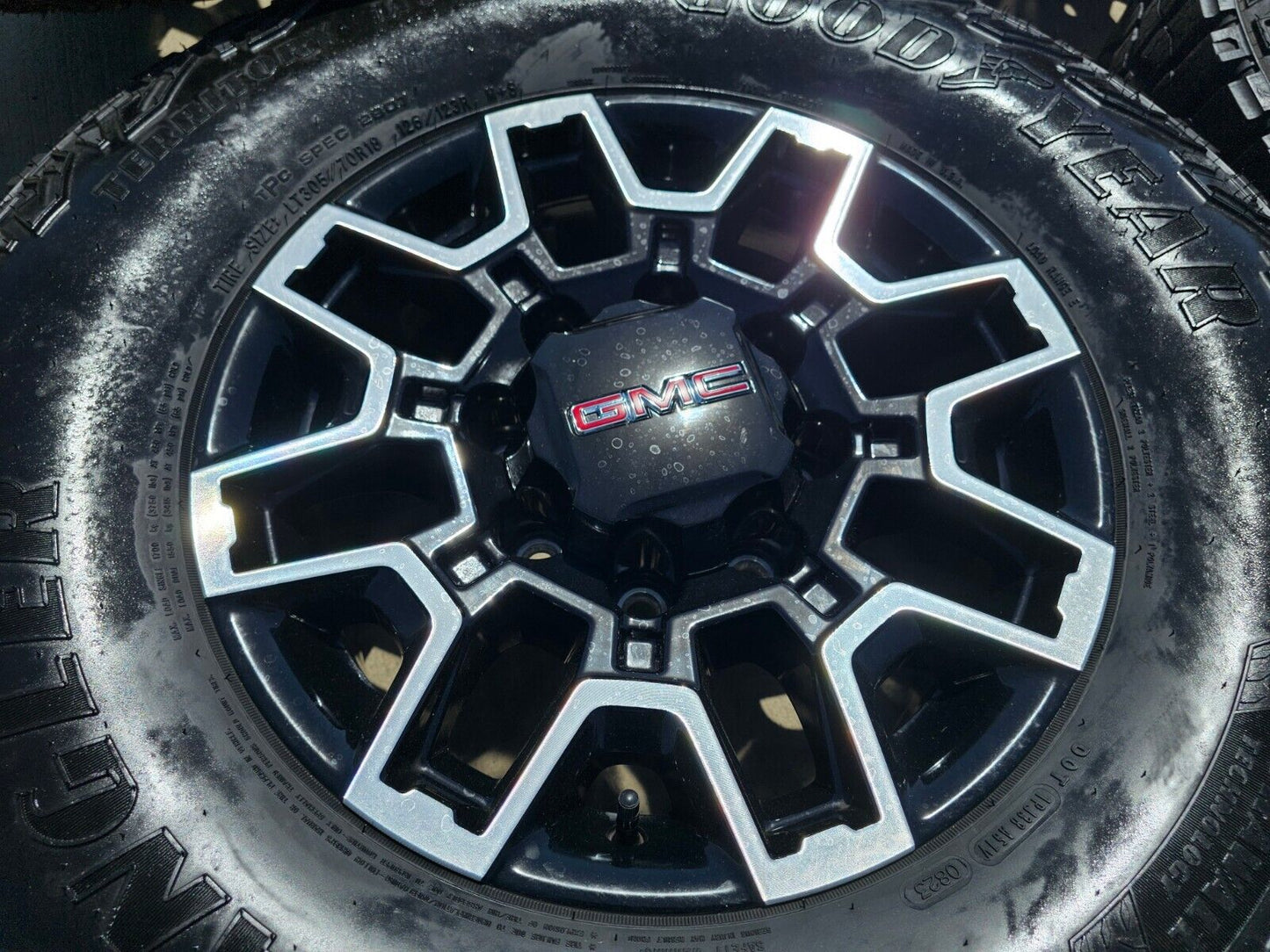 18" GMC Sierra AT4X Chevy Trail Boss 2500 OEM wheels rims tires 2024 2025 NEW