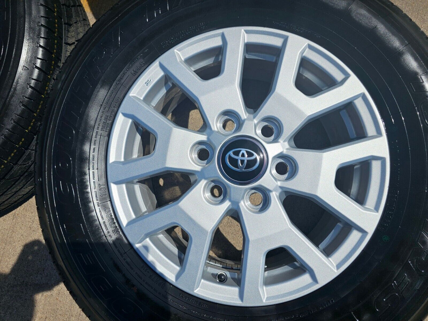 17" Toyota Tacoma 4Runner TRD OEM wheels rims tires 2024 2025 NEW