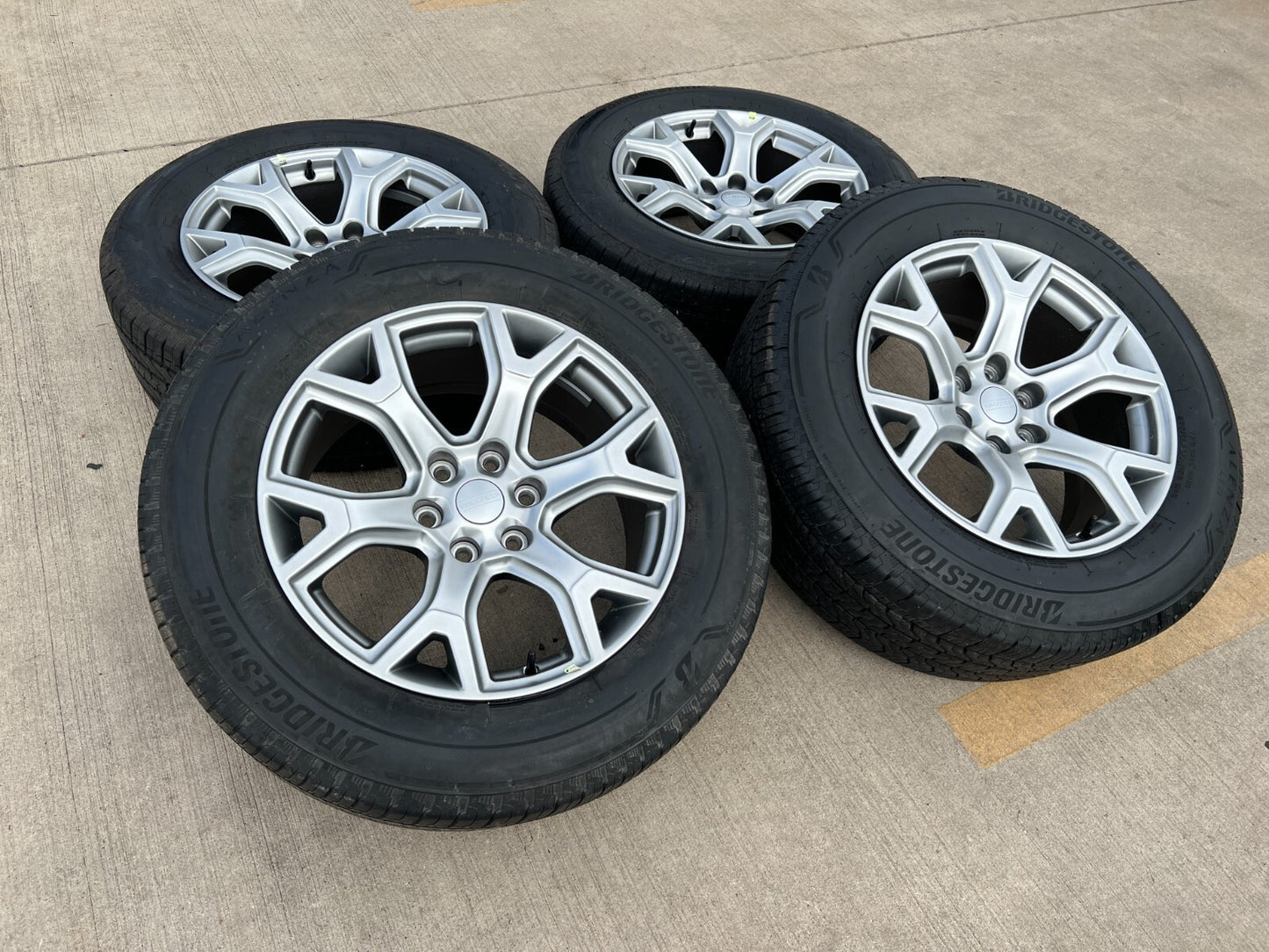 20" Dodge Ram 1500 OEM LIMITED wheels rims tires Jeep Grand Wagoneer BRIDGESTONE