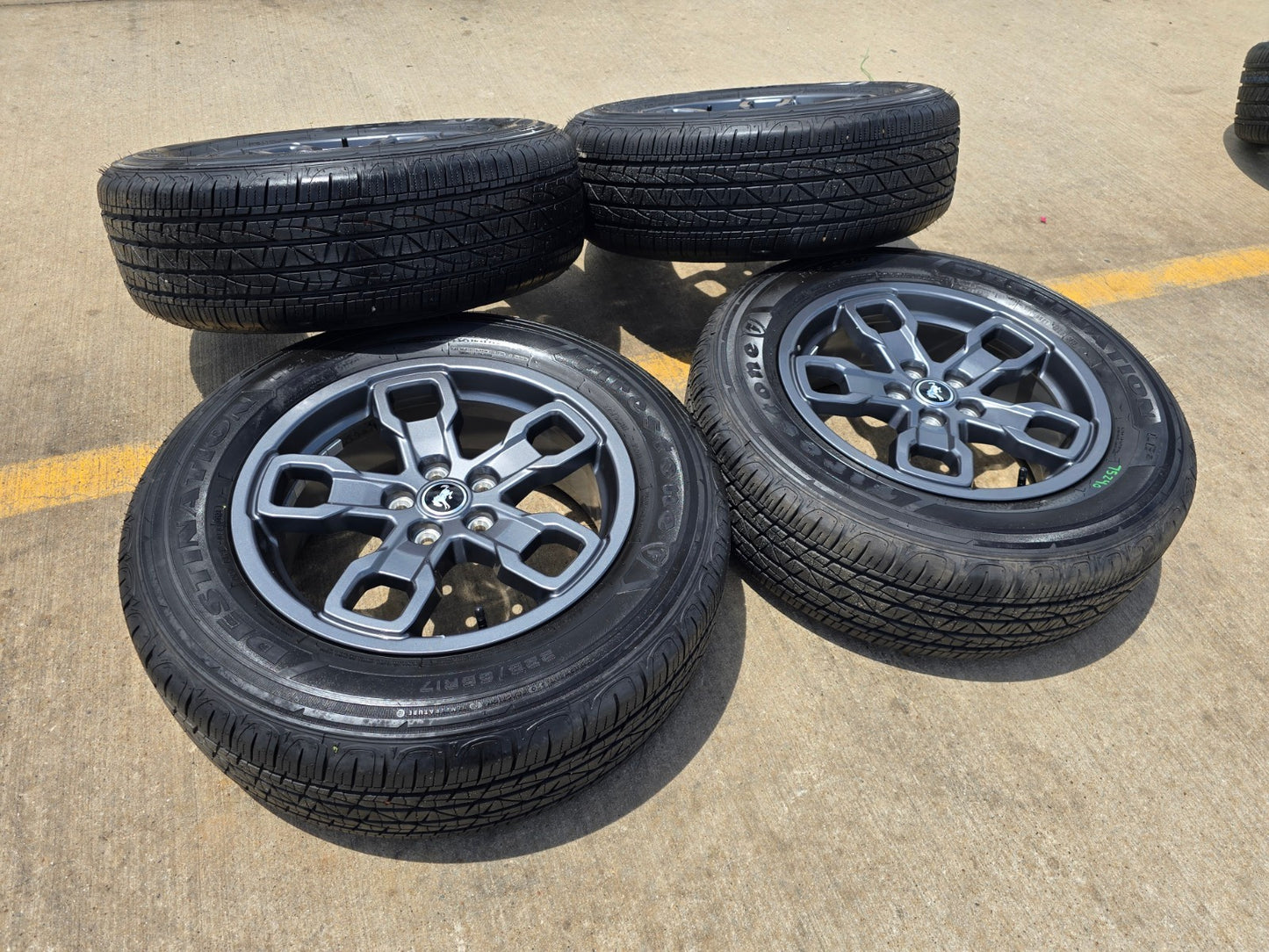 17" Ford Bronco Sport Maverick rims wheels 95019 10325 OEM 2023 2024 2025