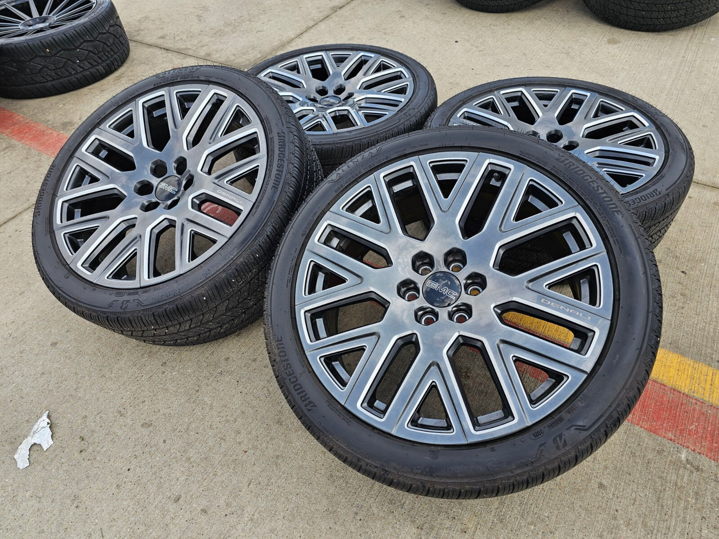 24" GMC Yukon Sierra DENALI OEM wheels rims tires 2022 2023 2024 2025 2026 NEW