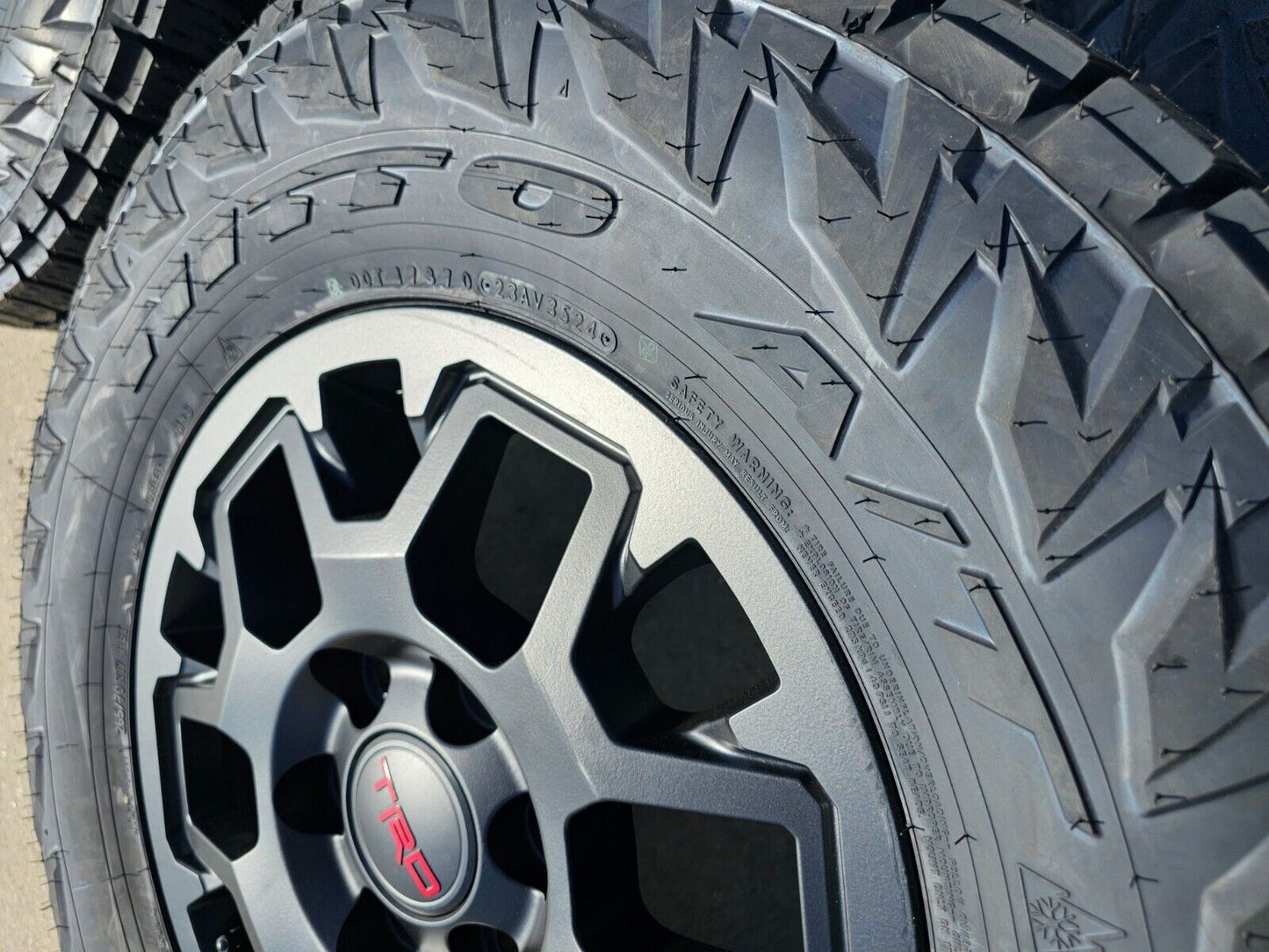 17" Toyota Tacoma 4Runner TRD OEM 10638 42611 95893 wheels rims 2025 NITTO NEW